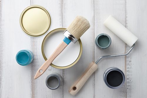 Paint And Brushes
